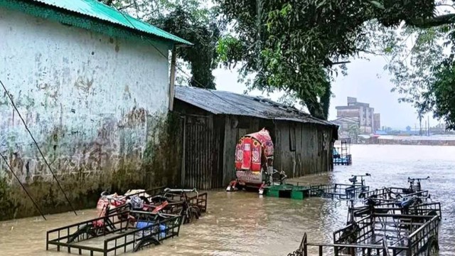 সিলেটে বন্যা পরিস্থিতির অবনতি, বাড়ছে নদ-নদীর পানি